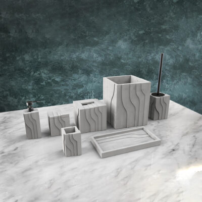 FA0001-波浪浴室用品組