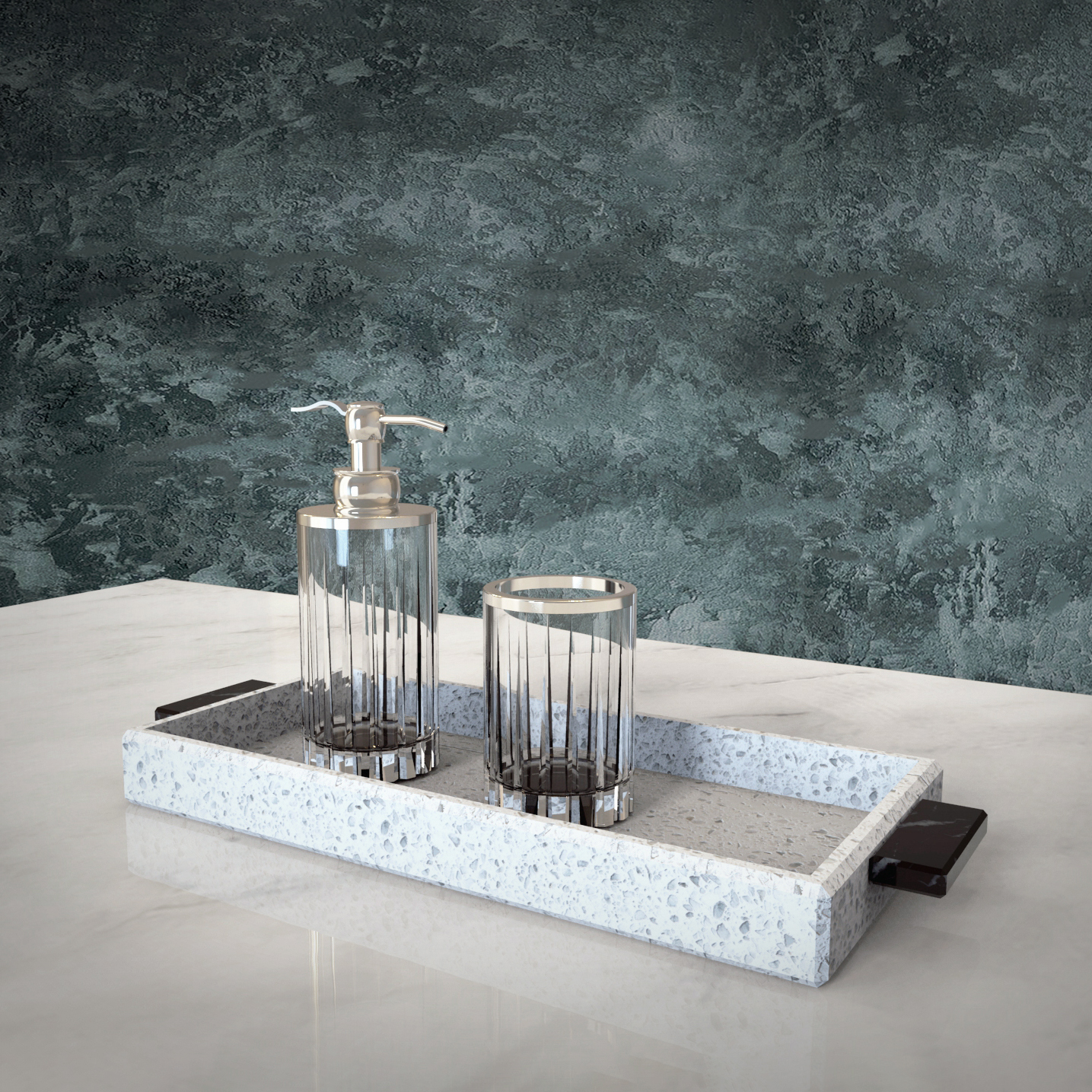 FA0008-刻紋浴室用品組