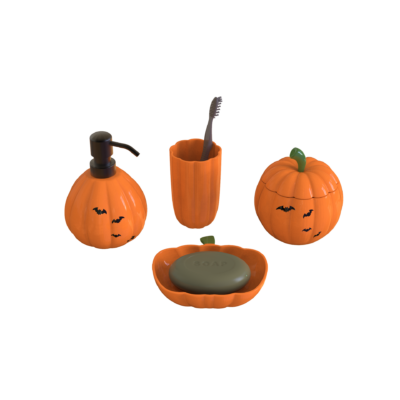 FA0004-南瓜浴室用品組