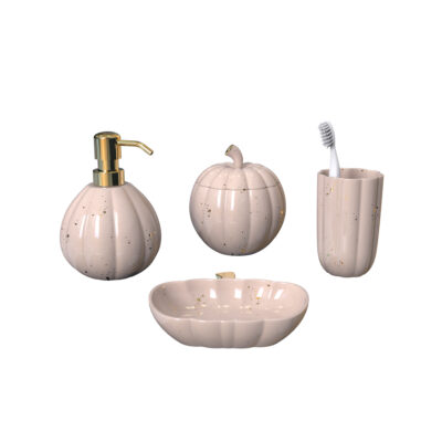 FA0007-白南瓜浴室用品組