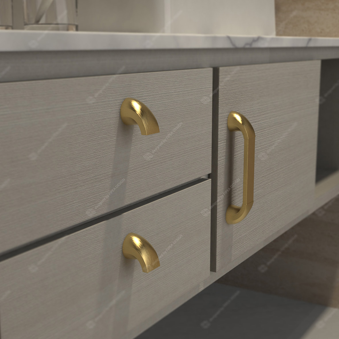 FH0012-浴櫃把手組